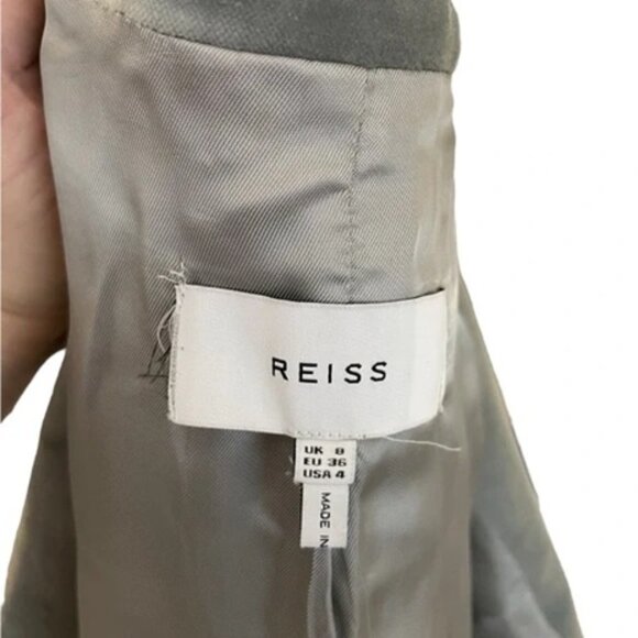 REISS Brie Velvet Blazer - Picture 11 of 16